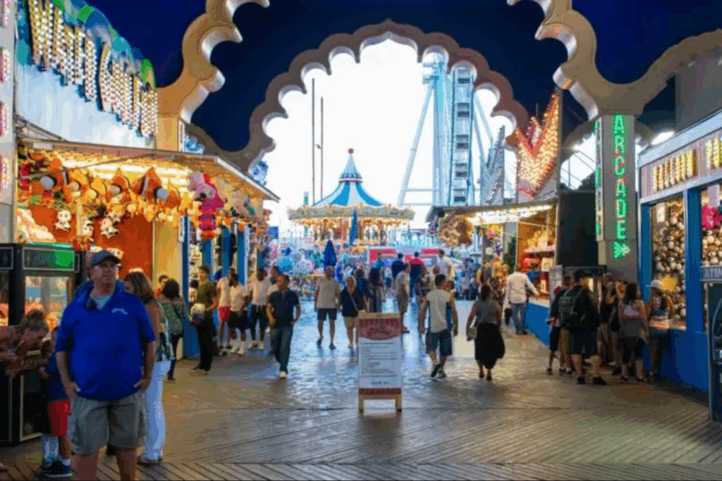 steel pier walk