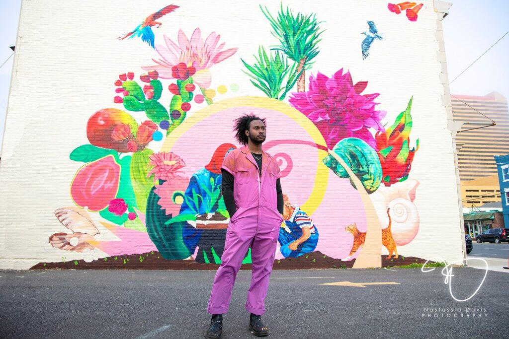 De'von Downes Muralist ACAF